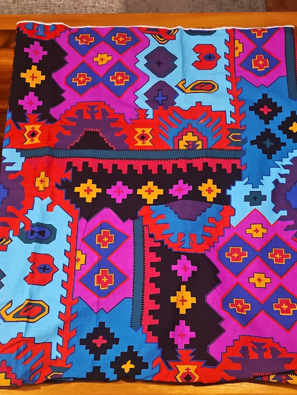 2 Yards Of Southwestern Pattern Fabric